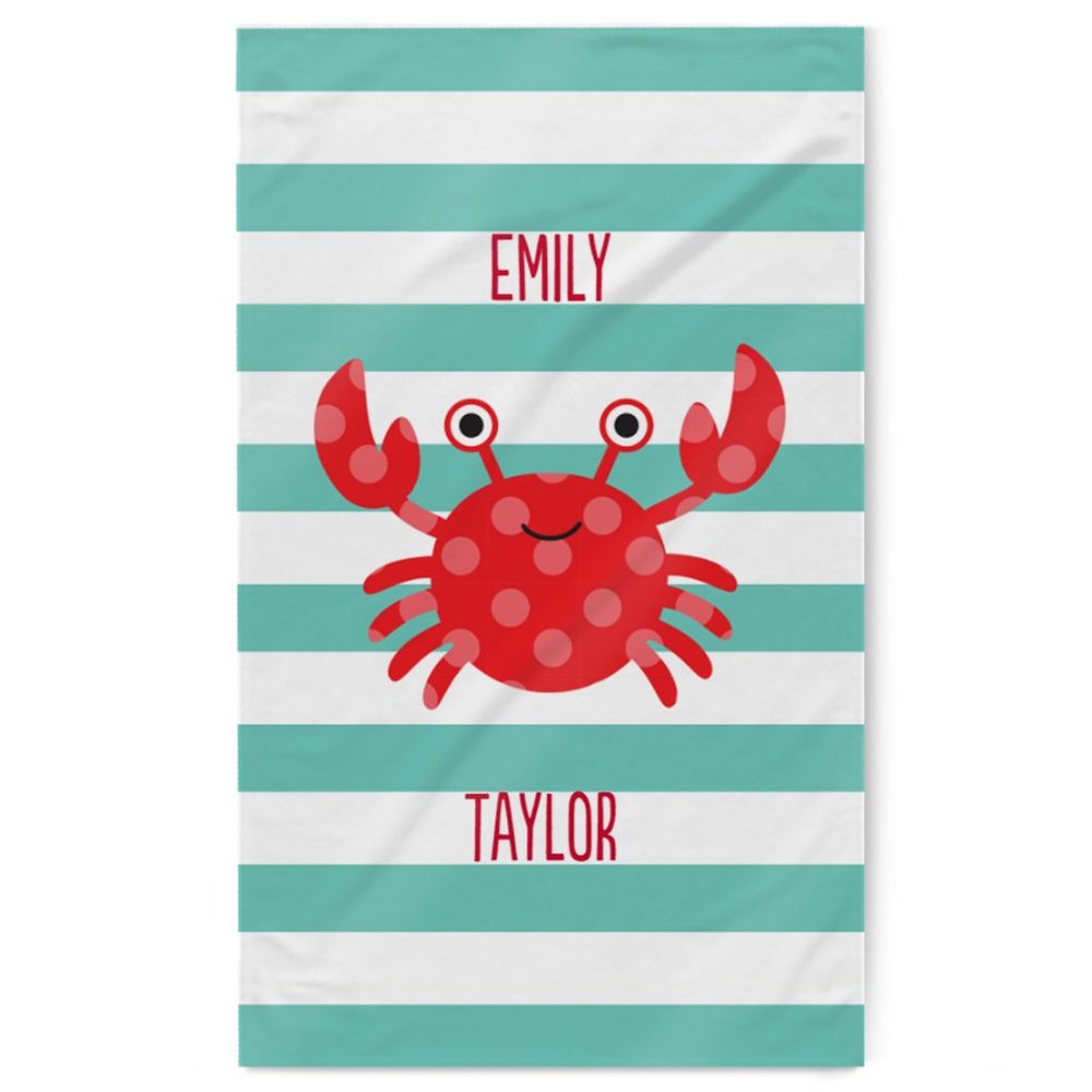 Personalized beach towel